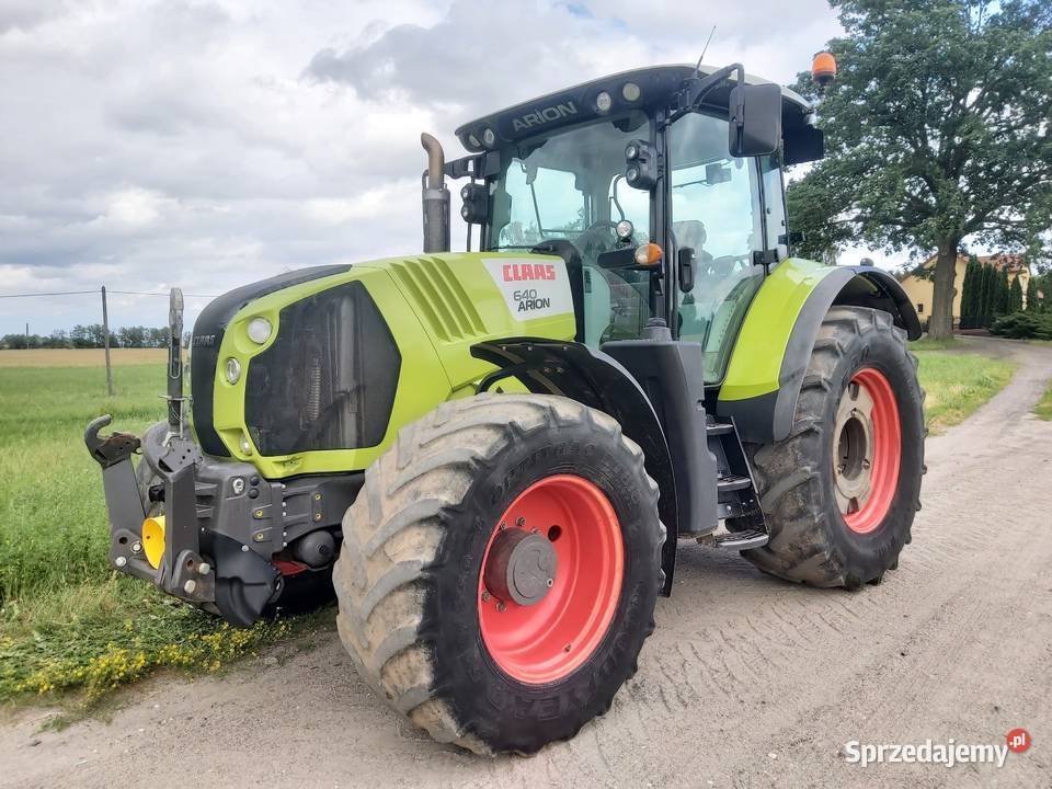 Claas Arion 640 prod 2014 kujawsko-pomorskie Jabłonowo Pomorskie