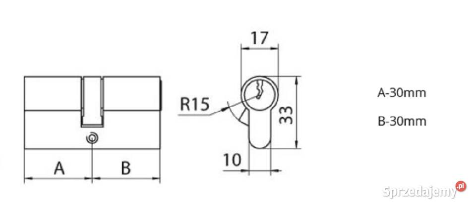 Gerda Wkładka do zamka 3030 Drzwi i okna Lublin