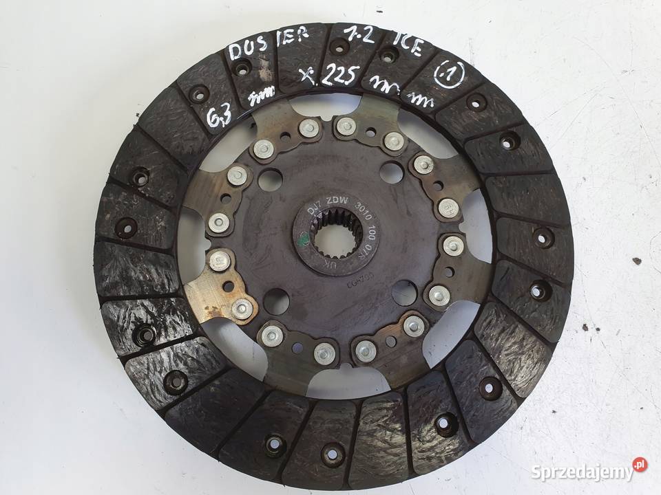 Dacia Duster I 12 TCe TARCZA DOCISK sprzęgło osobowe lubelskie