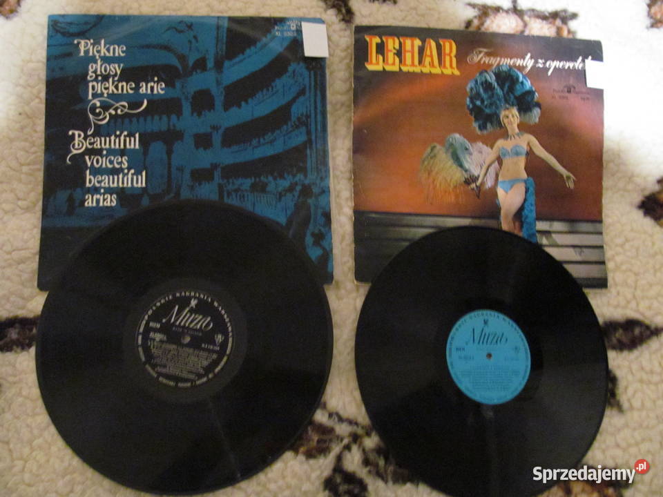 Piękne głosy piękne arie i Lehar zestaw 2 płyt Lublin sprzedam