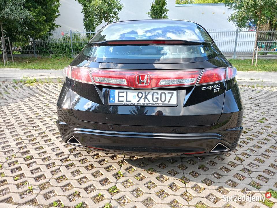 Honda Civic VIII 2010r 14 salon Polska wersja GT wielofunkcyjna kierownica łódzkie Łódź