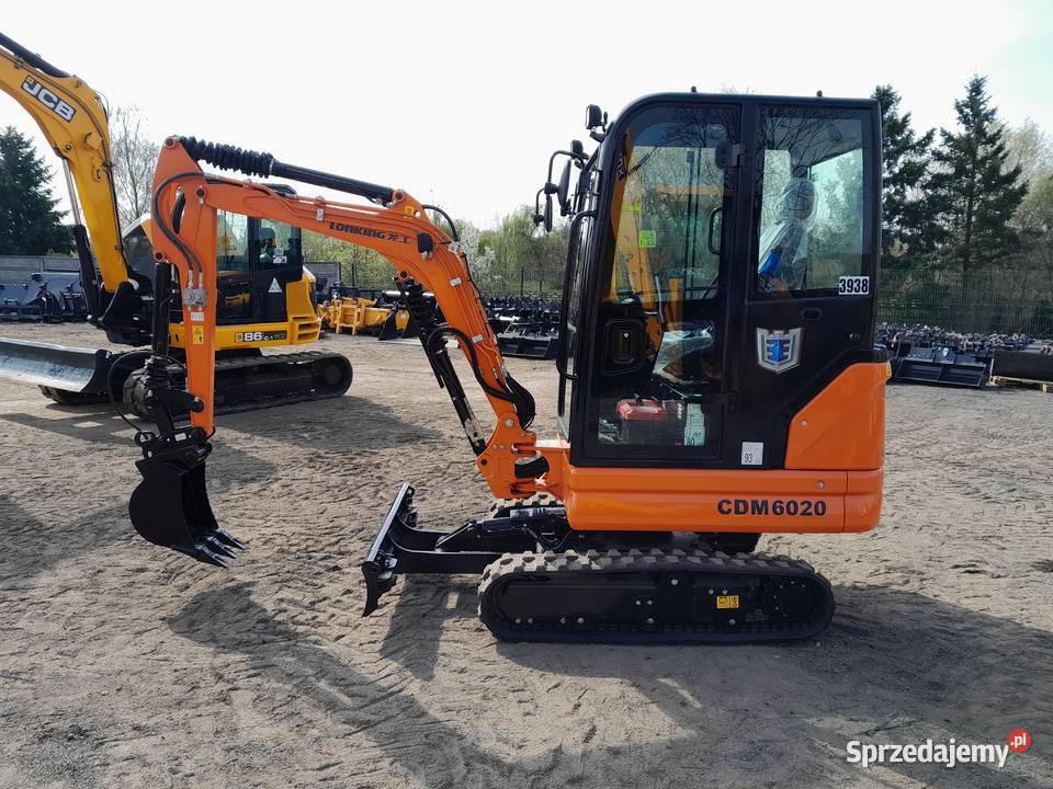 NOWA KOPARKA GĄSIENICOWA 2 TONY LONKING JCB Gąsiennice
