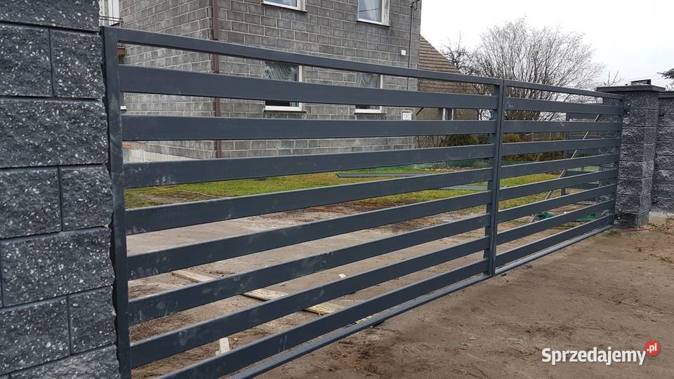 Brama skrzydłowa 400x150 MASTER 88 ogrodzenia skrzydłowa Kalisz