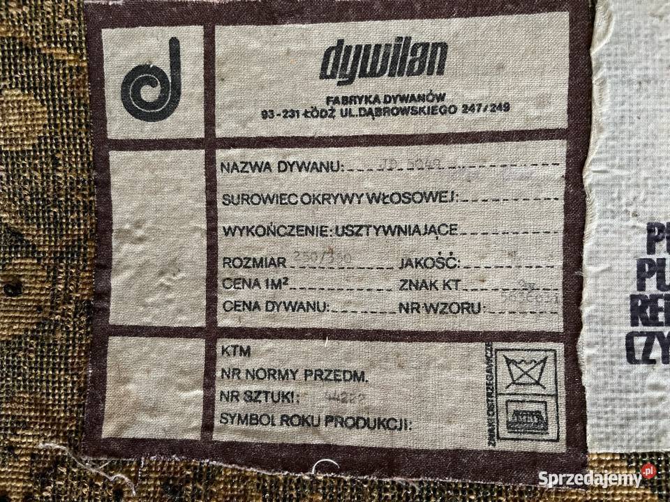 Dywan Dywilan JD 5049 25m na 35m wełniany Lublin