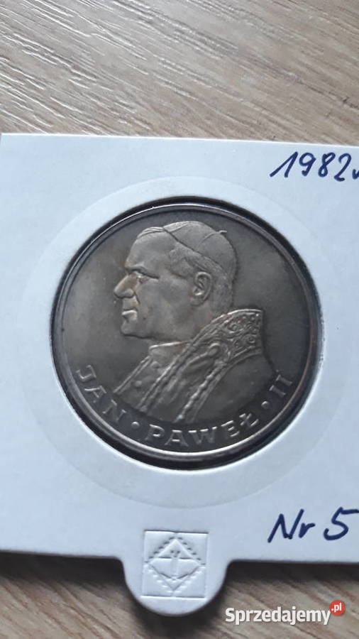 1000 Papież Jan Paweł II 1982 rMennicza 5 Konin