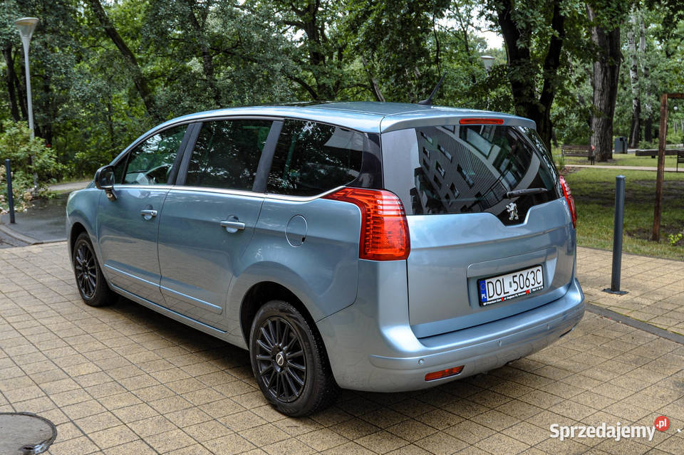 Peugeot 5008 Bezwypadkowy Panorama 156KM Samochody osobowe dolnośląskie Wrocław