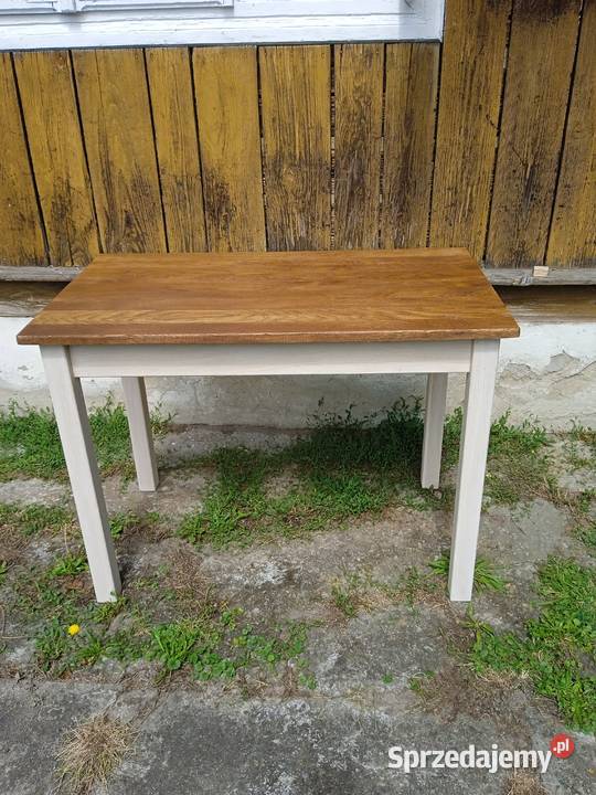 Stół dębowy w stylu prowansalskim 78cm Żabno