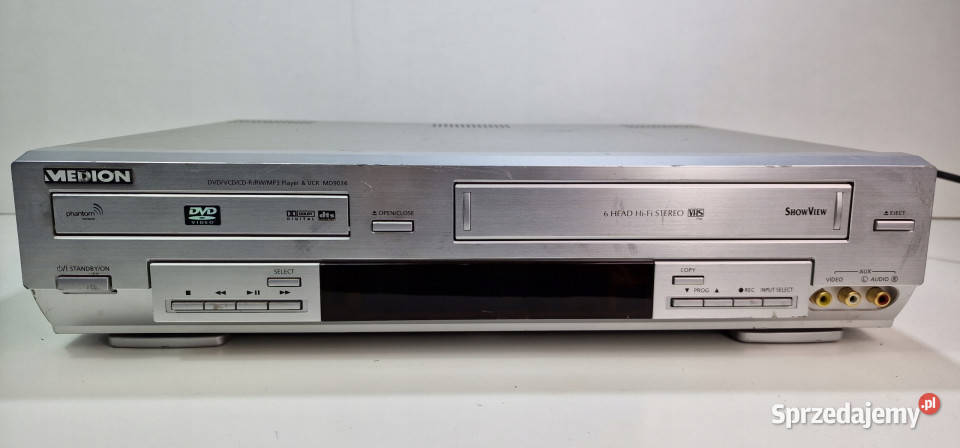 Medion Video i DVD 6 głowic MD 9034 MD9034 Międzychód sprzedam