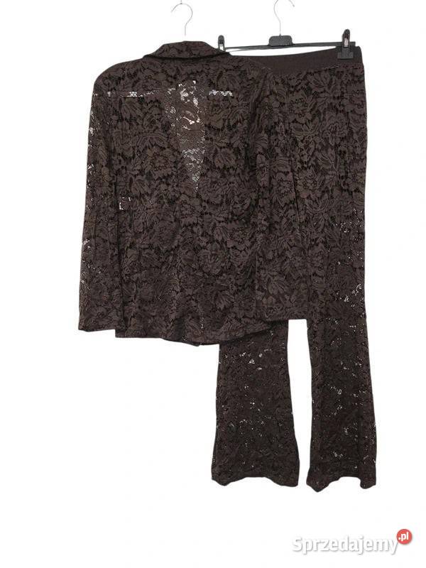 Komplet marynarka ze spodniami z koronki Inny wzór Wejherowo
