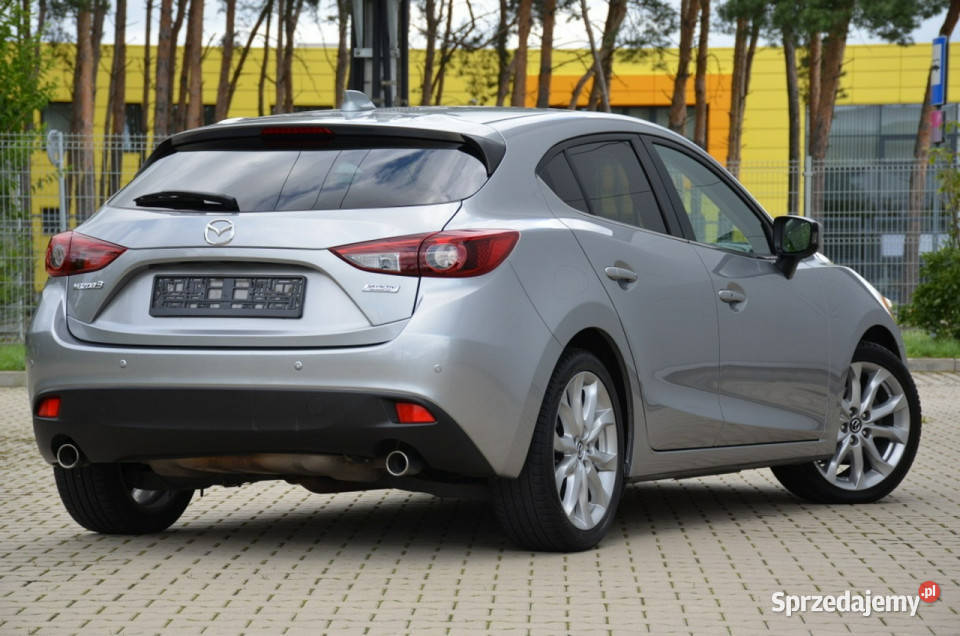 Mazda 3 20i120 GTM Serwis Bose Bixenon Skóra centralny zamek 3 łódzkie