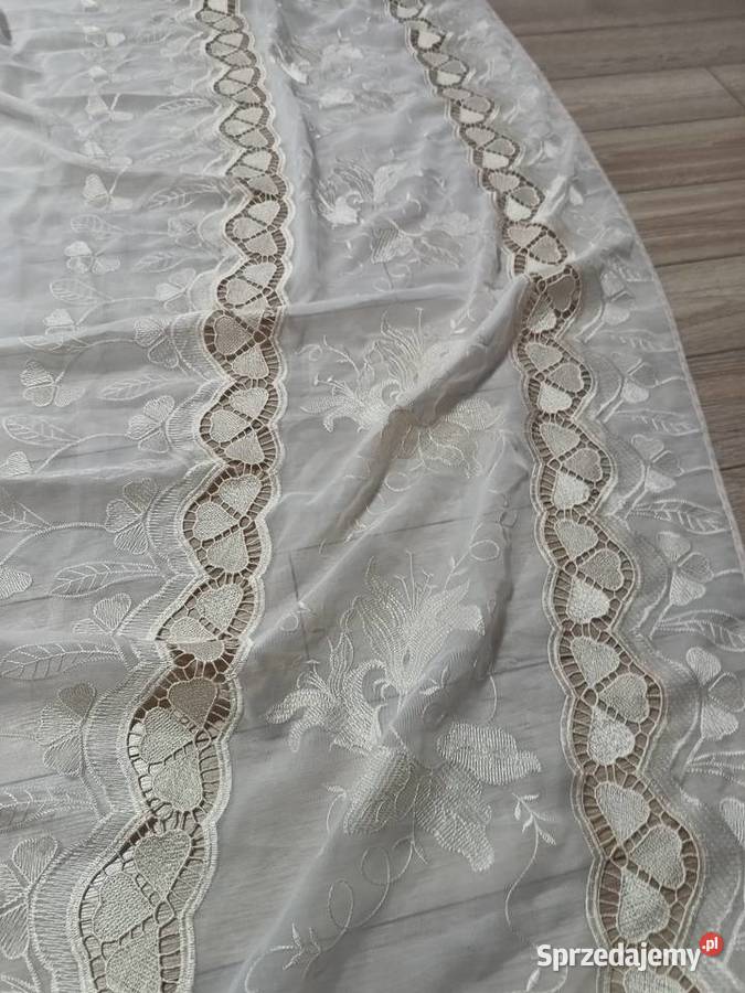 Firana nowa beżowa Śrem