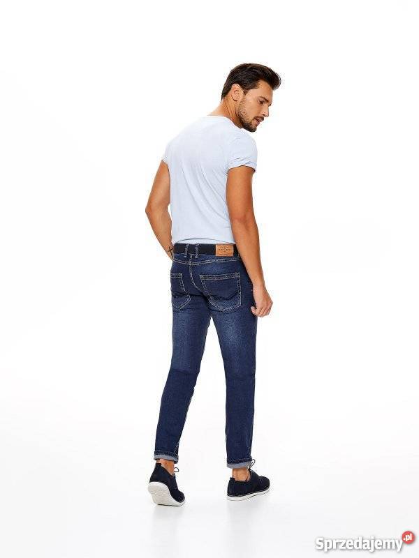 niebieski tshirt męski Top Secret małopolskie Olkusz