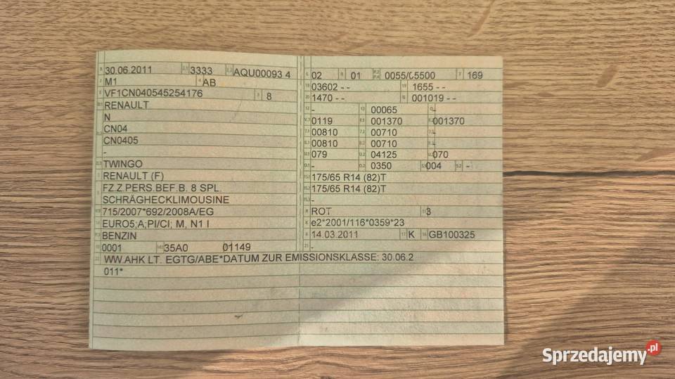 Renault TwingoSprzedam 130000km Złotów