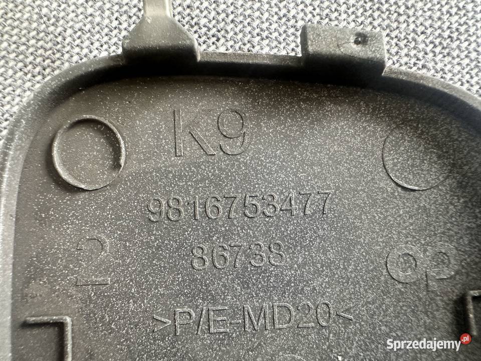 Citroen Berlingo 1824 Zaślepka Haka 9816753477 Pozostałe małopolskie Radziszów