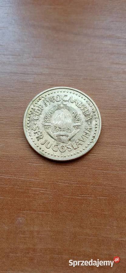 5 dinarow Jugoslawia 82r śląskie Skoczów