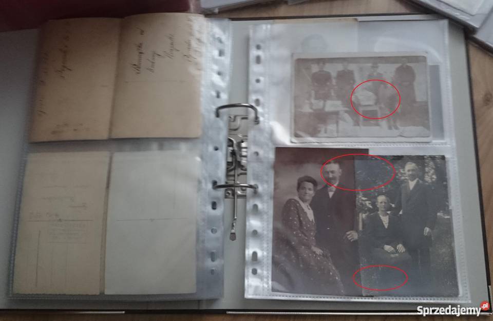 Stare zdjęcie fotografie widokówki dokumenty Ostrów Wielkopolski