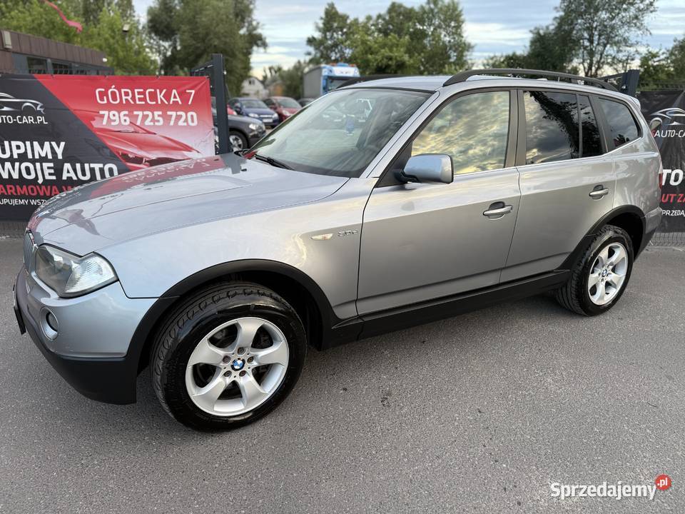BMW X3 4x4 Klima Skóry Manual Isofix Elektryka Rok produkcji 2007 Poznań