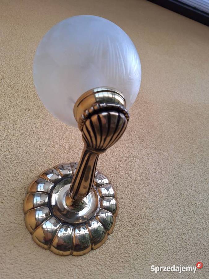 Kinkiety mosiężne podkarpackie Jasło