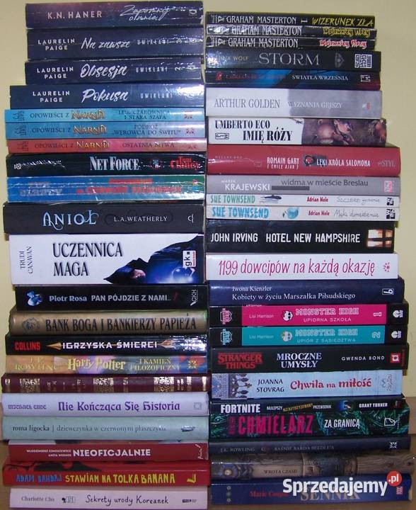 92 różne książki Szczecin