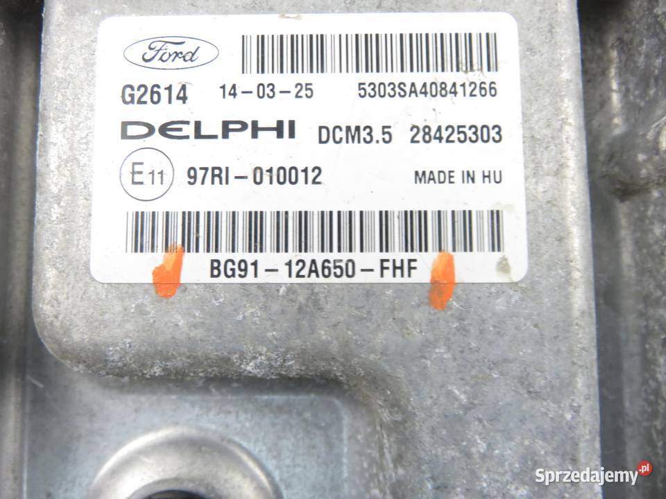 STEROWNIK FORD S I 20 TDCi BG9112A650FHF