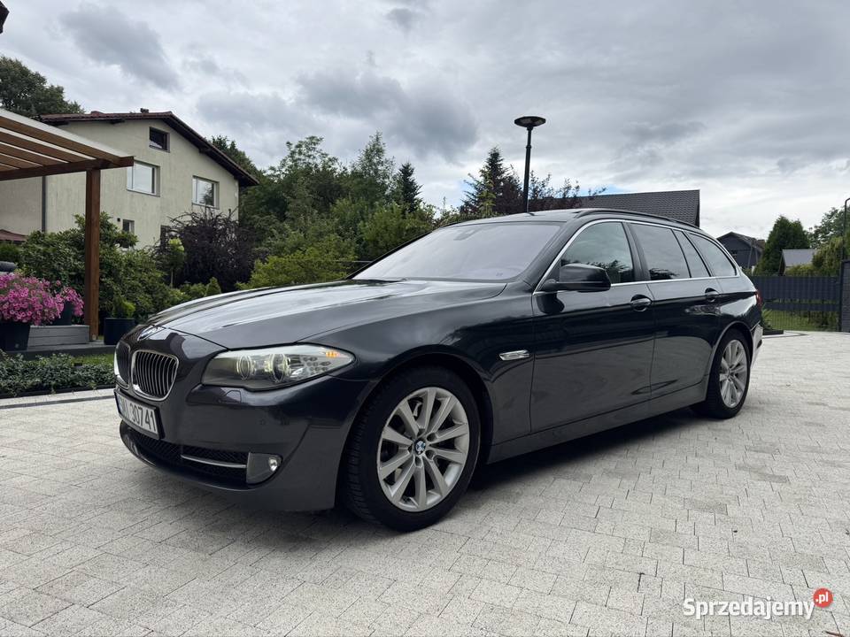 BMW f11 seria 5 525d xdrive 218 koni 4x4 Luxury wielofunkcyjna kierownica śląskie Radziechowy