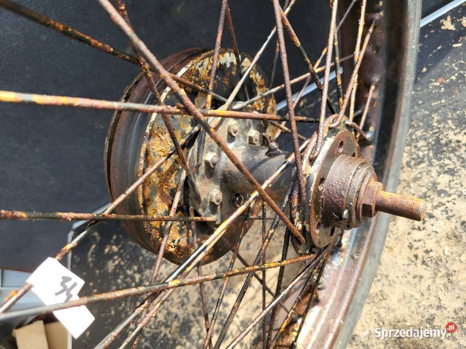 KOŁO TYŁ BSA AJS ZUNDAPP TRIUMPH VICTORIA DRAD Rybnik sprzedam