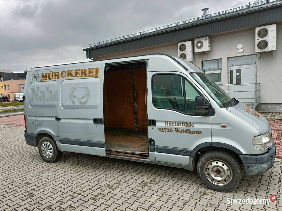 Opel Movano 22 wysoki długi 2003 tempomat 260124km Kłodzko sprzedam