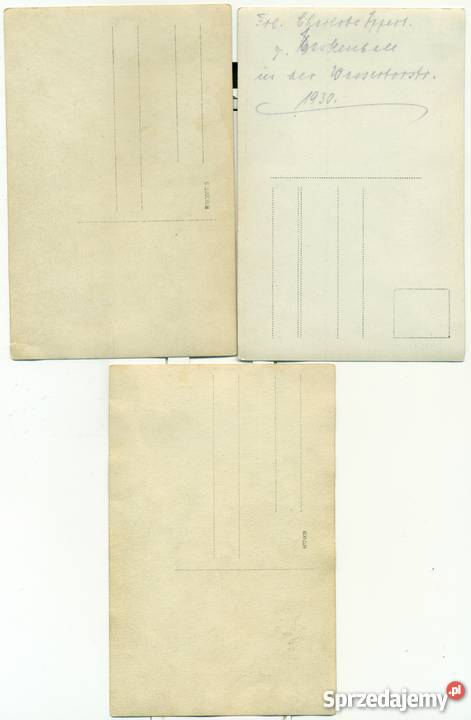 Stara fotografia pocztówka teatr 1930 opis 3 Ostrów Wielkopolski