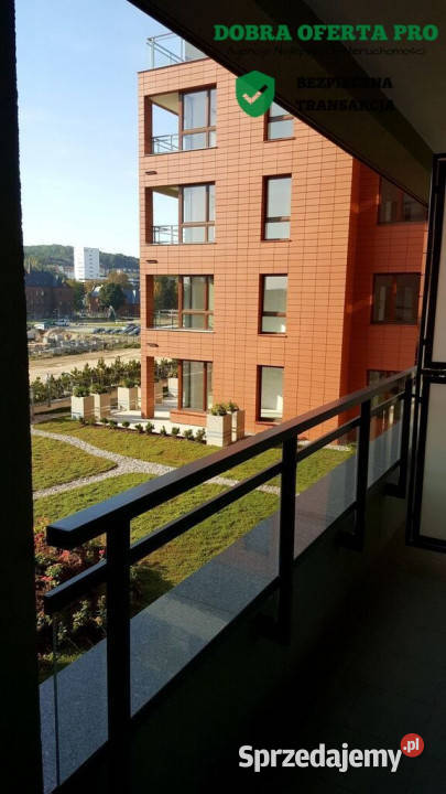 2 pokoje z balkonem na osiedlu Garnizon apartamentowiec Gdańsk