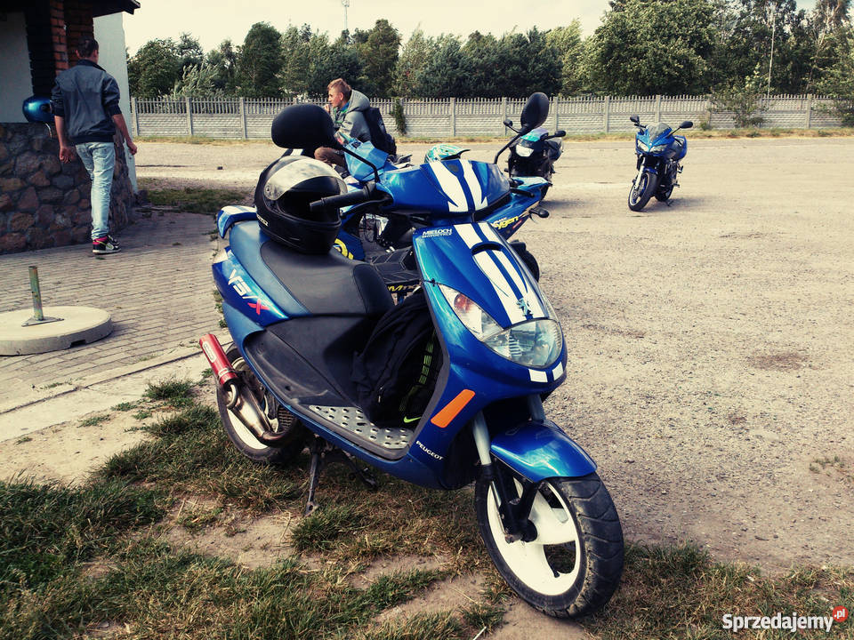 Peugeot Vivacity AIRSAL T6 Racing 70cc FILM spee bagażnik