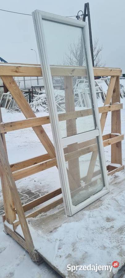 OKNA KacprzaK Witryna 73x208 FIX Używany PCV Lublin