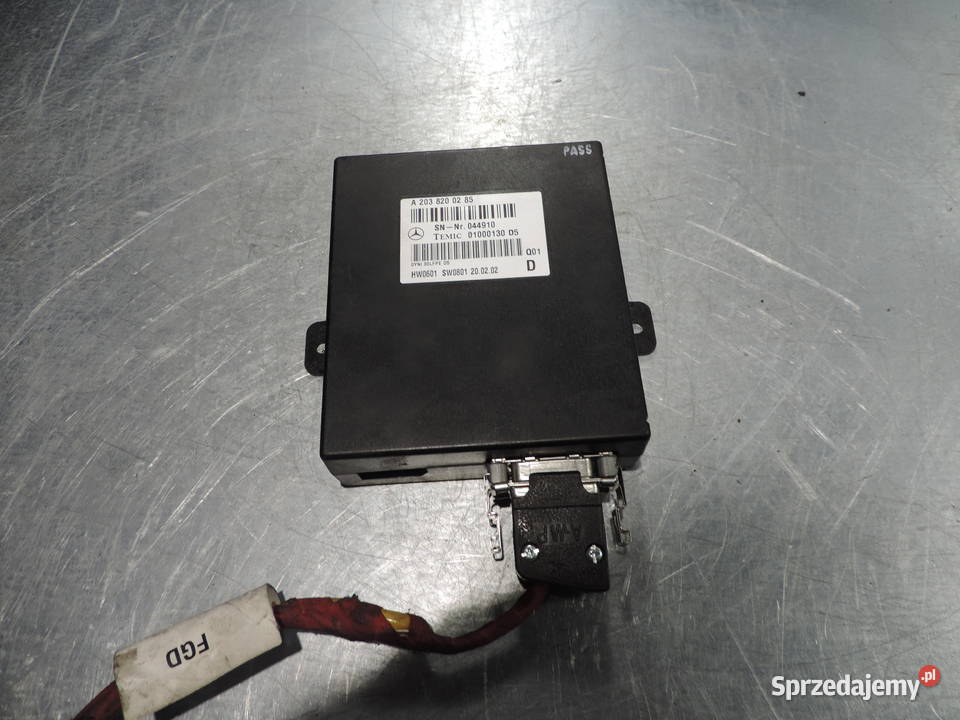 MERCEDES W220 STEROWNIK MODUŁ GŁOSU A2038200285 osobowe Nowy Sącz