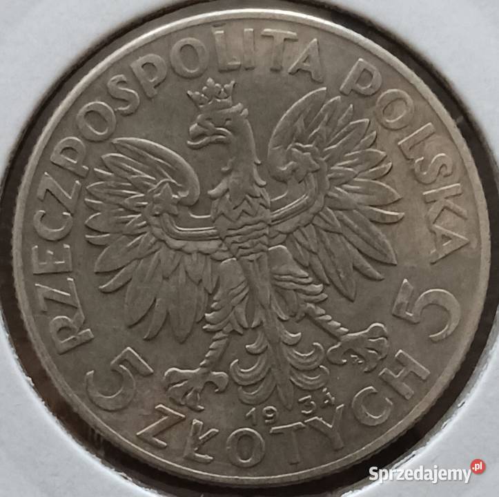 5 Głowa kobiety 1934 r 3 najniższy nakład Konin sprzedam