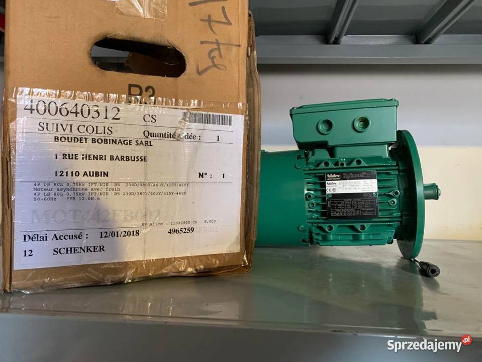 Silnik Nidec Leroy Somer LS 80 L FFB1 075kW with Pozostałe mazowieckie Warszawa