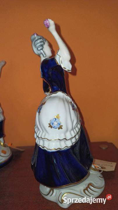 Figurka Dama Royal Dux Czechosłowacja pomorskie Gdańsk