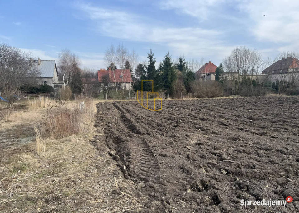 Żerniki Wrocławskie działka budowlana 1305 m2 budowlana