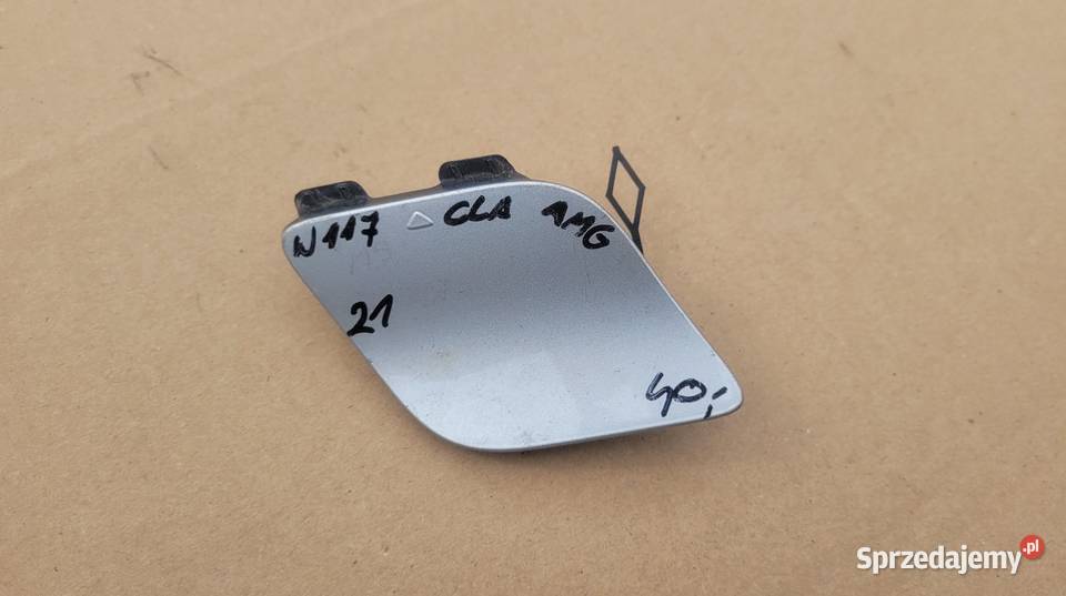 ZAŚLEPKA HAKA ZDERZAKA PRZÓD MERCEDES CLA W117 śląskie Ruda Śląska