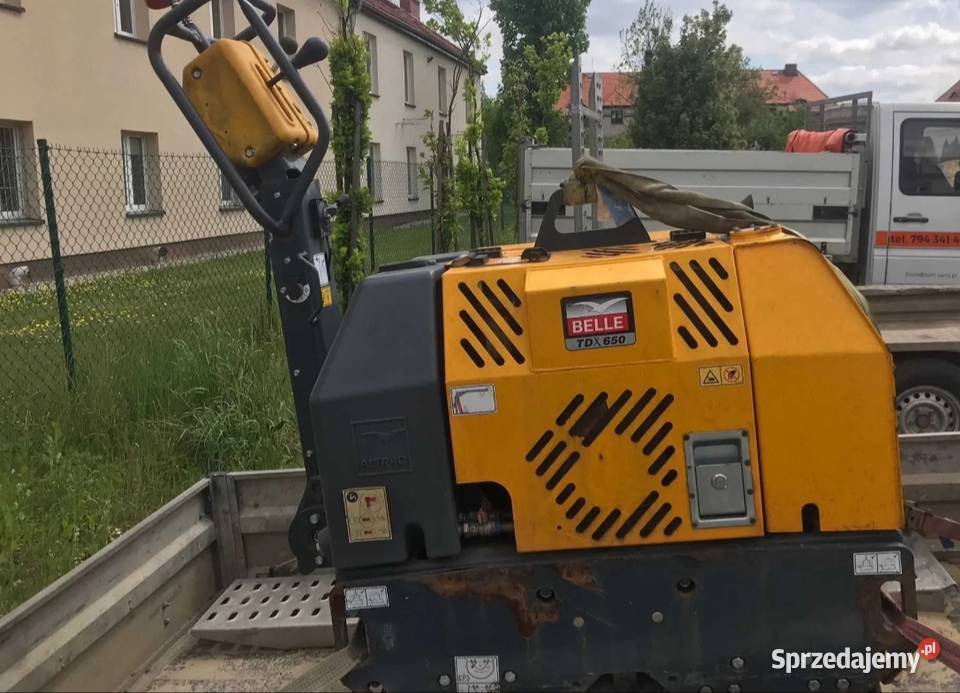 Walec drogowy do asfaltu Belle TDX 650 nie Zabrze