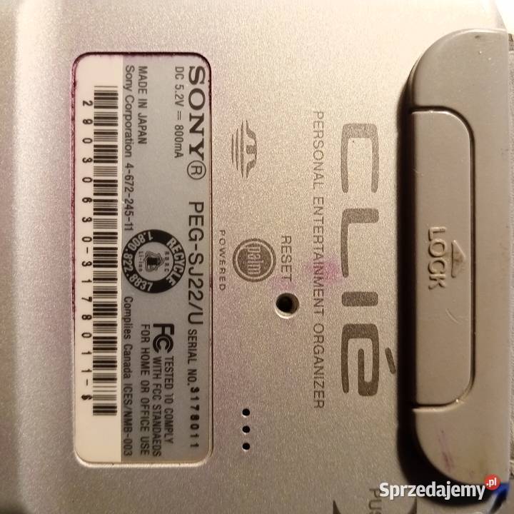 Mały kieszonkowy organizer sprawny Wałbrzych sprzedam