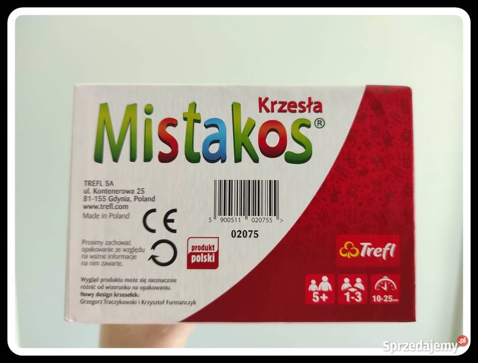Gra Mistakos Walka o stołki Trefl 02075 Płock