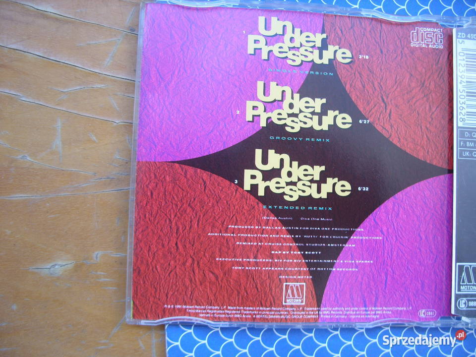 SOUL singiel CD BOYZ II MENUNDER PRESSURE 1991 Wołów