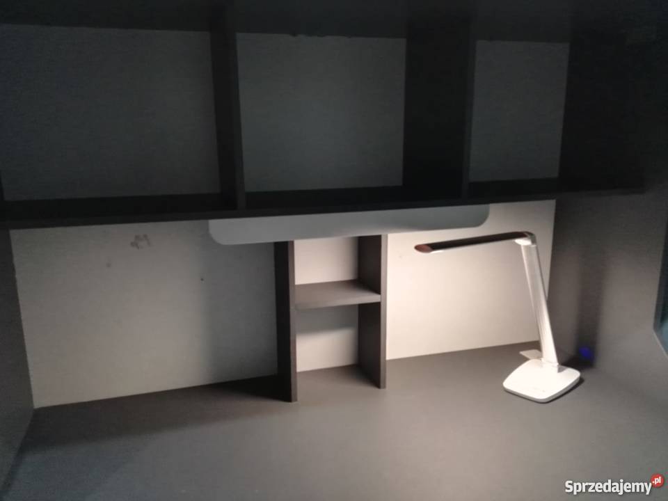 Łóżko piętrowe z biurkiem i szafą TAVLUND Śmigiel sprzedam