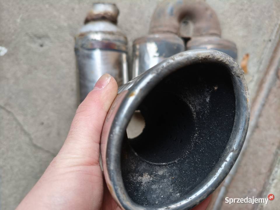 4x Końcówki wydechu Ulter Mercedes Audi Skoda Chełm sprzedam
