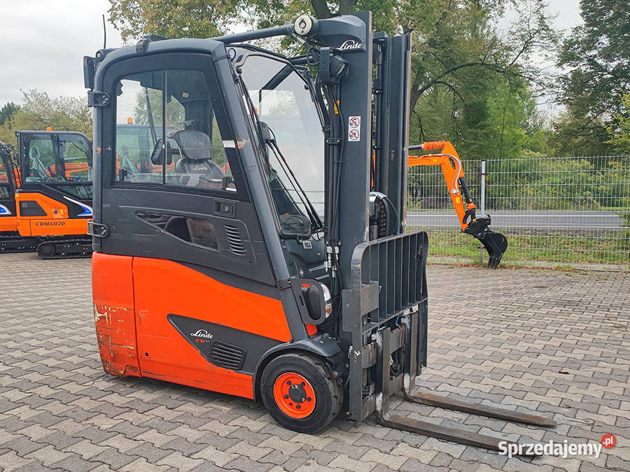 Wózek widłowy elektryczny Linde E16H02 16 t Linde Kęty