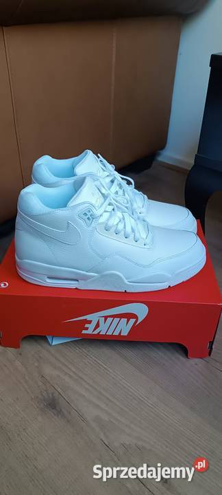Nike AIR Flight MID Triple white rozmiar 43 Nike podlaskie Bielsk Podlaski