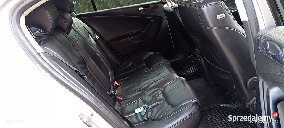 Volkswagen Passat 20 TDi 140czarne skóry grzane Wałdowo Szlacheckie
