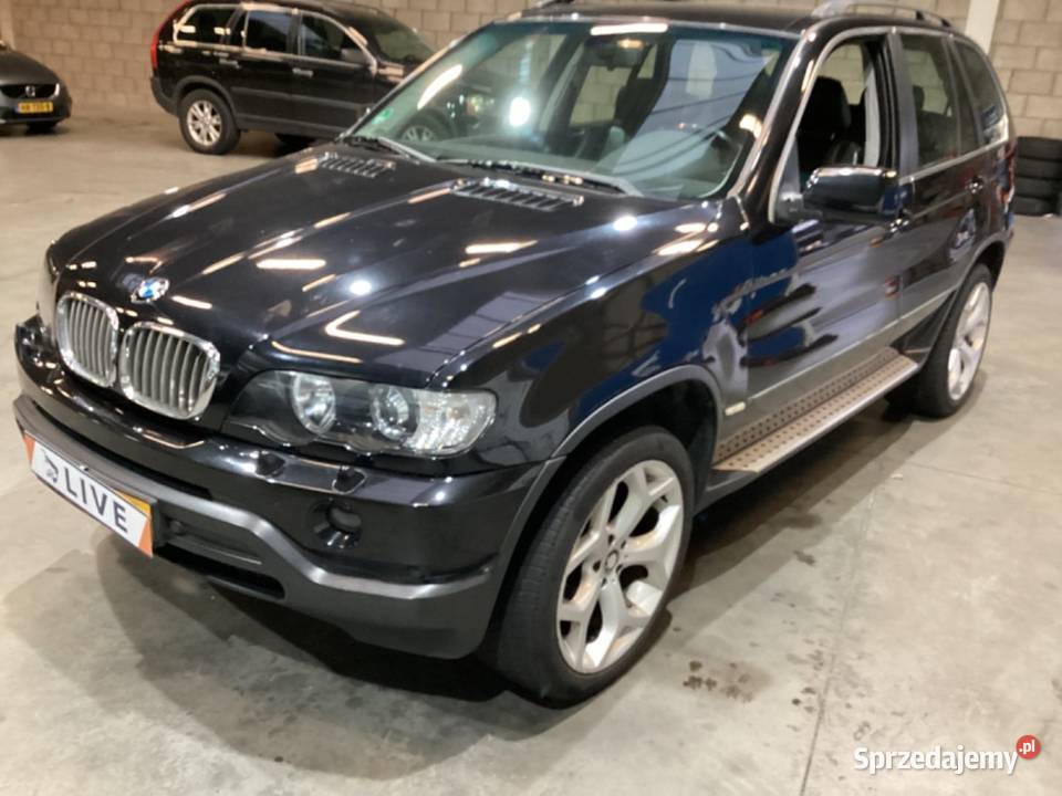 bmw x5 44 czarna na czesci automat Imielin sprzedam