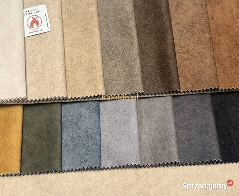 Logan tkanina tapicerska meblowa imitacja skóry Sosnowiec