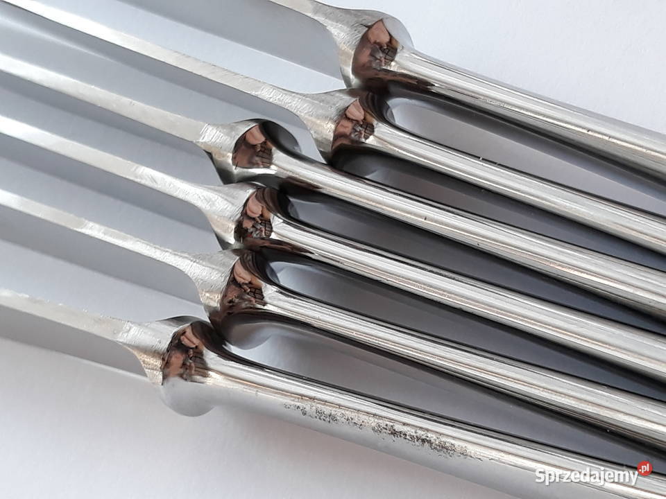 Noże obiadowe 1 KROPLA WODY Gerlach sztućce PRL