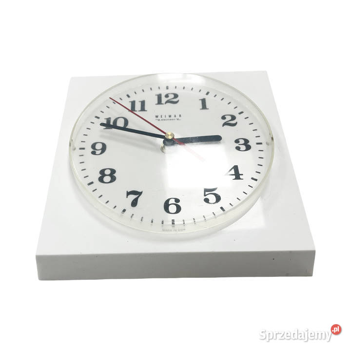 Zegar Ścienny Weimar Electronic Niemcy Lata 70 Warszawa